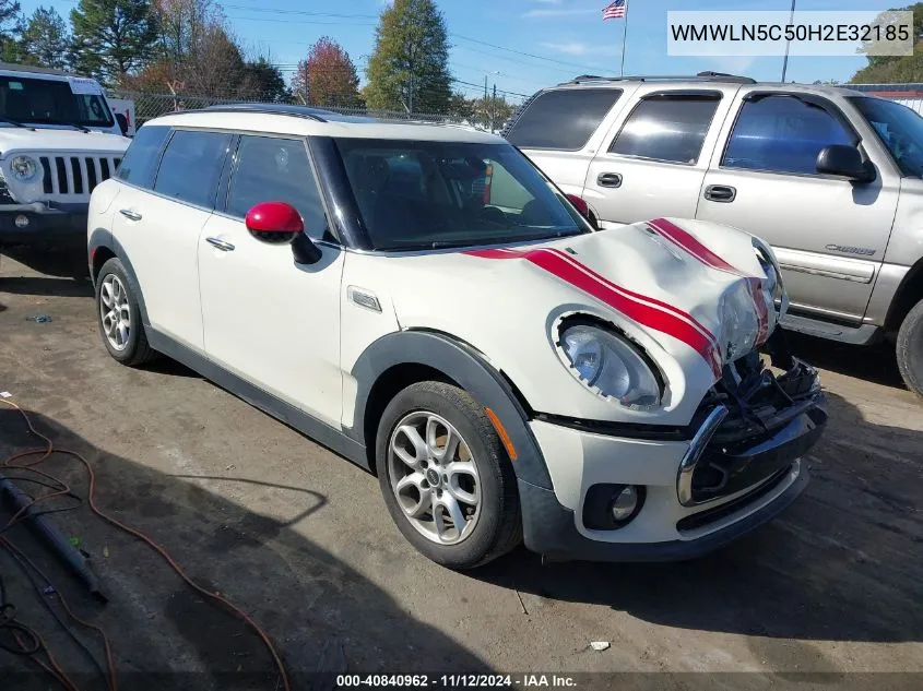 2017 Mini Clubman Cooper VIN: WMWLN5C50H2E32185 Lot: 40840962