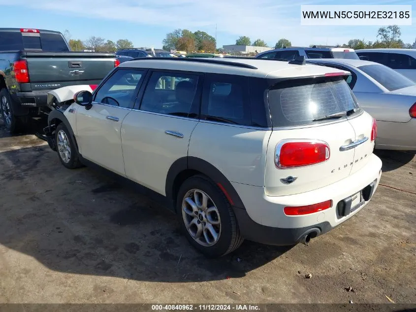 2017 Mini Clubman Cooper VIN: WMWLN5C50H2E32185 Lot: 40840962