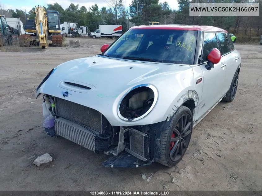 2019 Mini Clubman VIN: WMWLV9C50K2H66697 Lot: 12134883