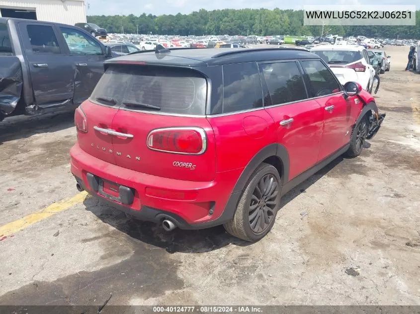 WMWLU5C52K2J06251 2019 Mini Clubman Cooper S