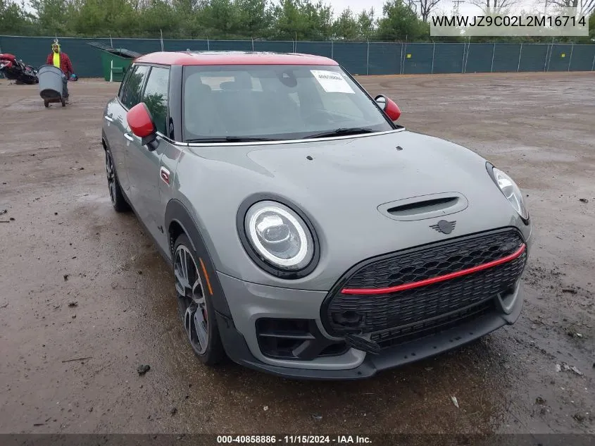 2020 Mini Clubman John Cooper Works VIN: WMWJZ9C02L2M16714 Lot: 40858886