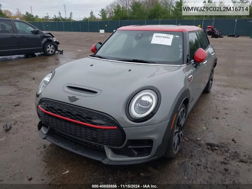 2020 Mini Clubman John Cooper Works VIN: WMWJZ9C02L2M16714 Lot: 40858886