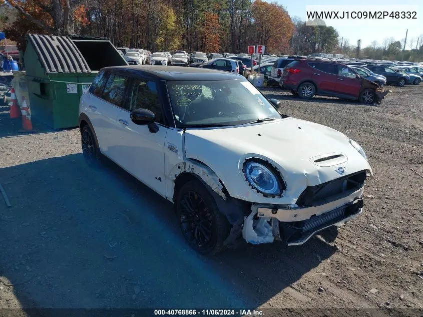 2021 Mini Clubman Cooper S VIN: WMWXJ1C09M2P48332 Lot: 40768866