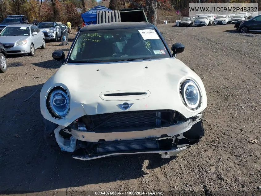 2021 Mini Clubman Cooper S VIN: WMWXJ1C09M2P48332 Lot: 40768866