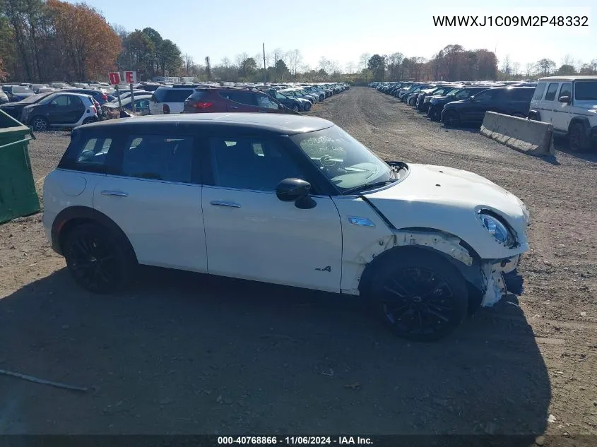 2021 Mini Clubman Cooper S VIN: WMWXJ1C09M2P48332 Lot: 40768866