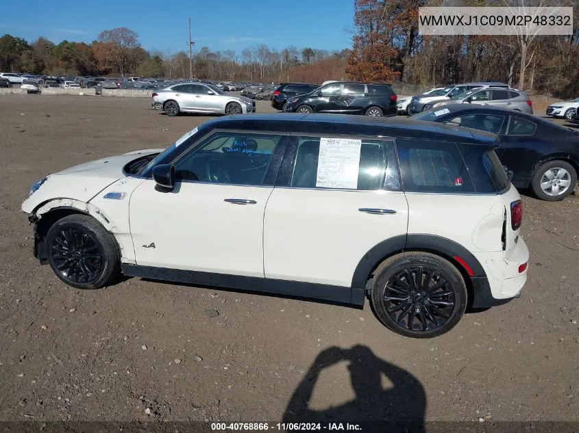 2021 Mini Clubman Cooper S VIN: WMWXJ1C09M2P48332 Lot: 40768866