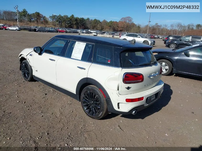 2021 Mini Clubman Cooper S VIN: WMWXJ1C09M2P48332 Lot: 40768866