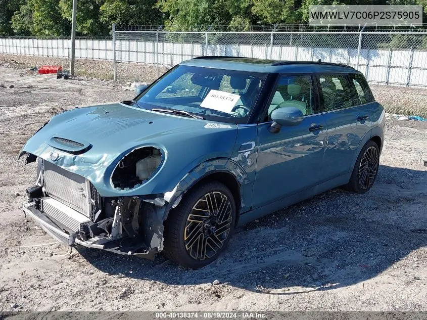 2023 Mini Clubman Cooper S VIN: WMWLV7C06P2S75905 Lot: 40138374