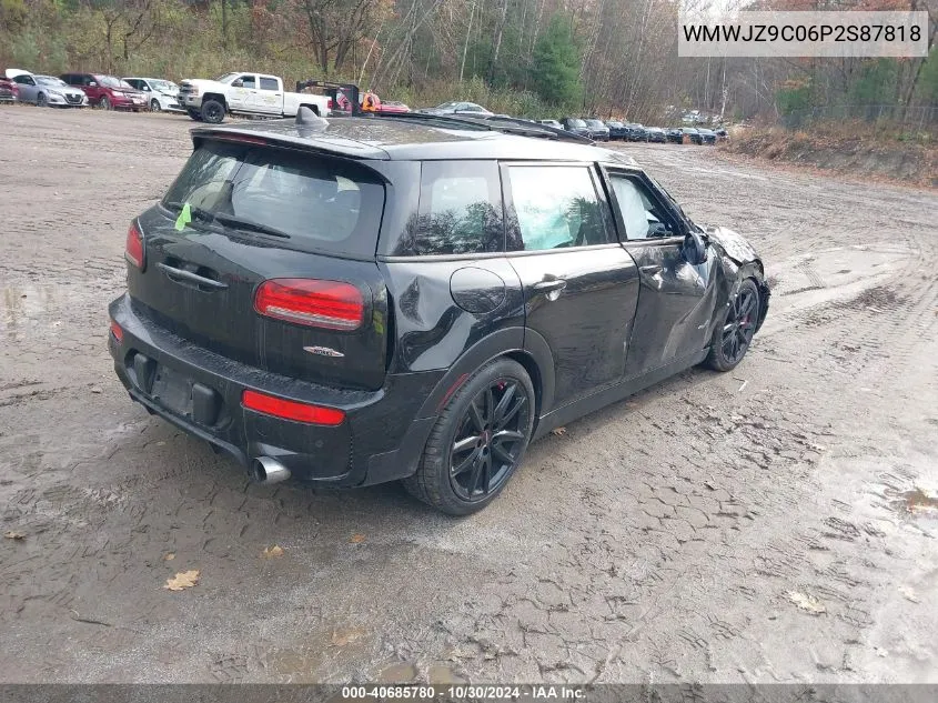 2023 Mini Clubman John Cooper Works VIN: WMWJZ9C06P2S87818 Lot: 40685780