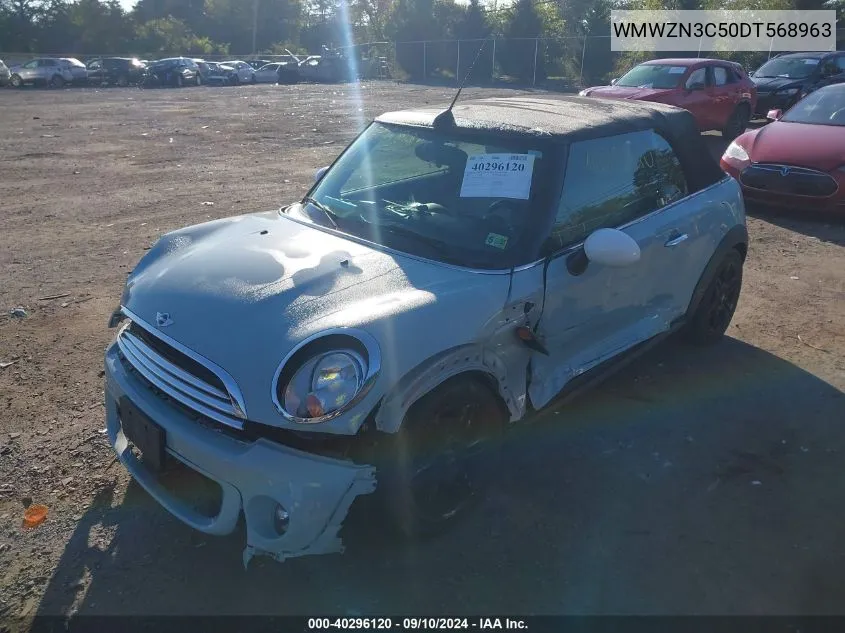 2013 Mini Convertible VIN: WMWZN3C50DT568963 Lot: 40296120