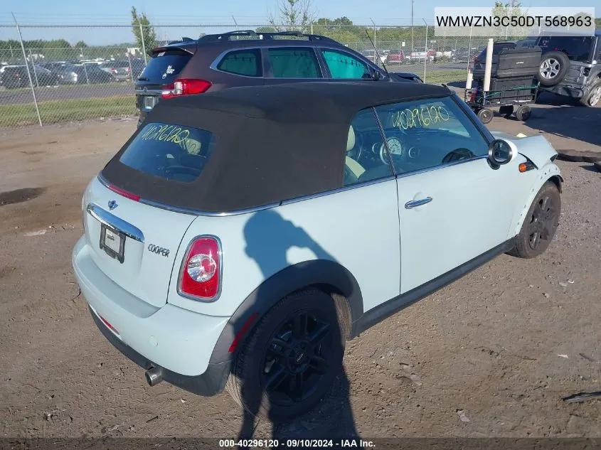 WMWZN3C50DT568963 2013 Mini Convertible