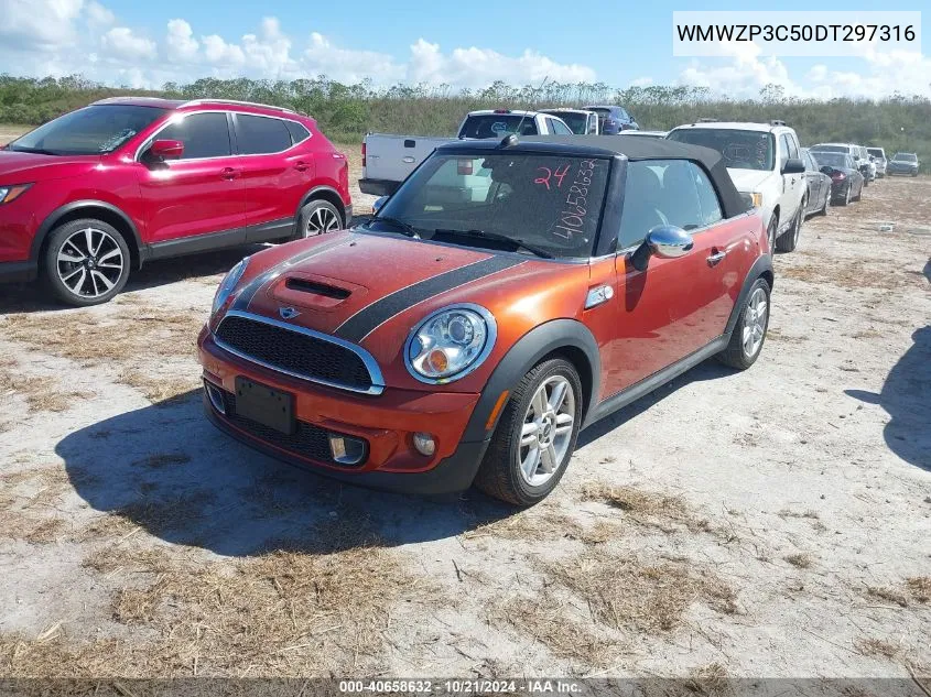 2013 Mini Convertible Cooper S VIN: WMWZP3C50DT297316 Lot: 40658632