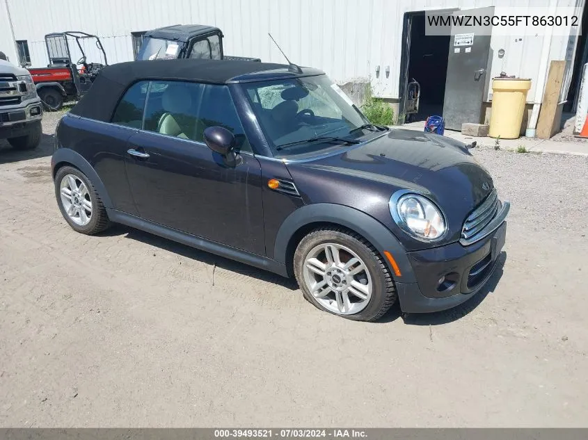 WMWZN3C55FT863012 2015 Mini Convertible Cooper