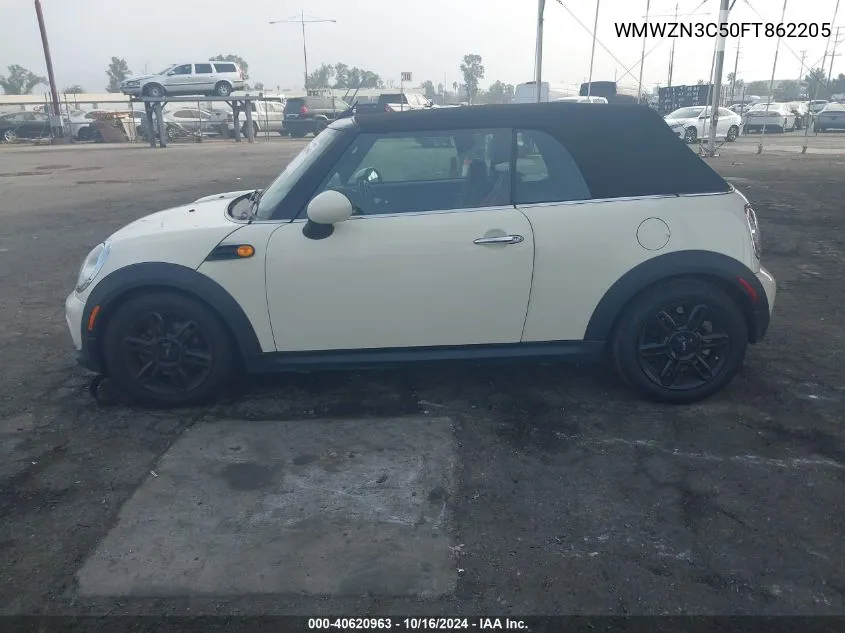 WMWZN3C50FT862205 2015 Mini Convertible Cooper