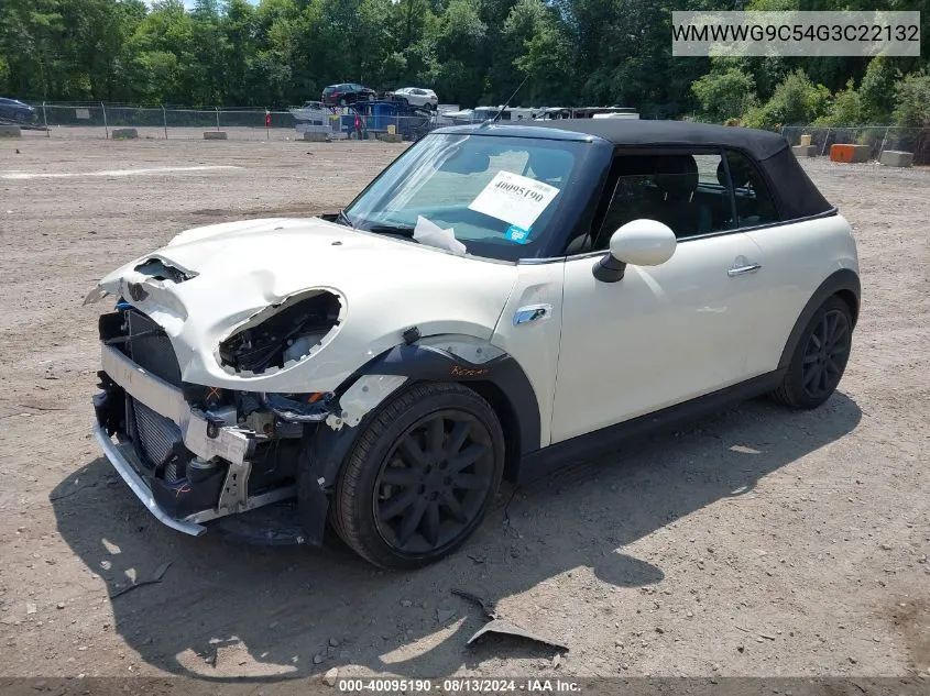 WMWWG9C54G3C22132 2016 Mini Convertible Cooper S