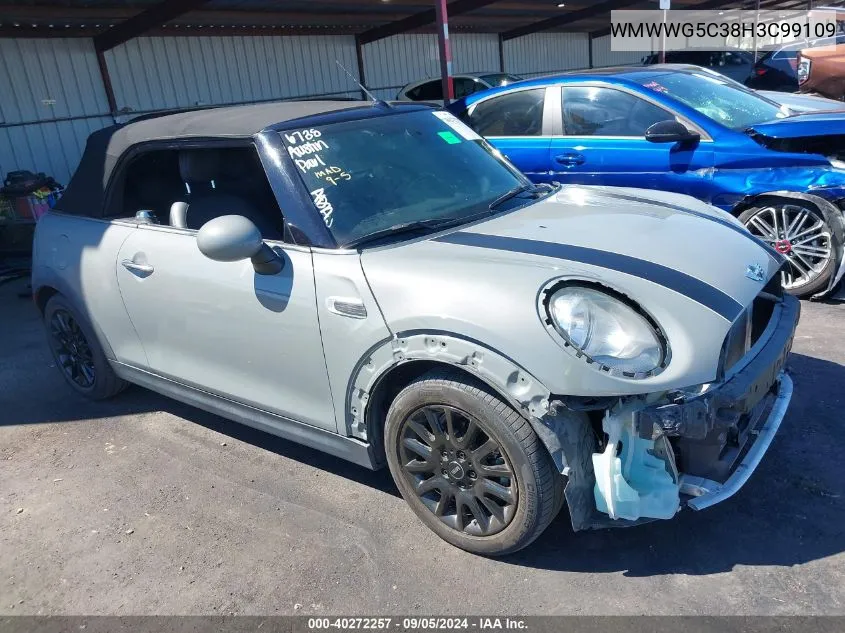 WMWWG5C38H3C99109 2017 Mini Convertible