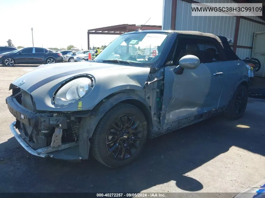 2017 Mini Convertible VIN: WMWWG5C38H3C99109 Lot: 40272257