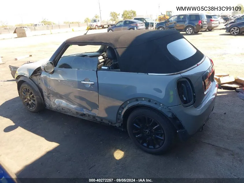 2017 Mini Convertible VIN: WMWWG5C38H3C99109 Lot: 40272257