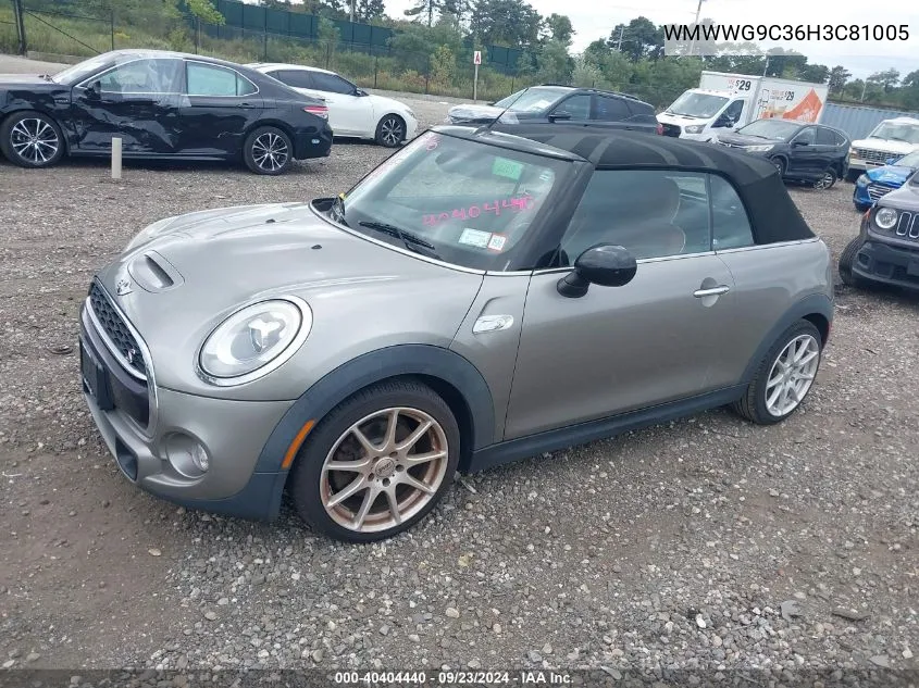 WMWWG9C36H3C81005 2017 Mini Convertible Cooper S