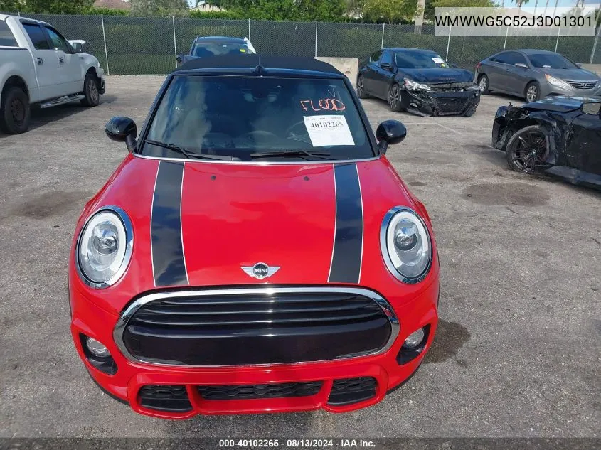 WMWWG5C52J3D01301 2018 Mini Convertible Cooper