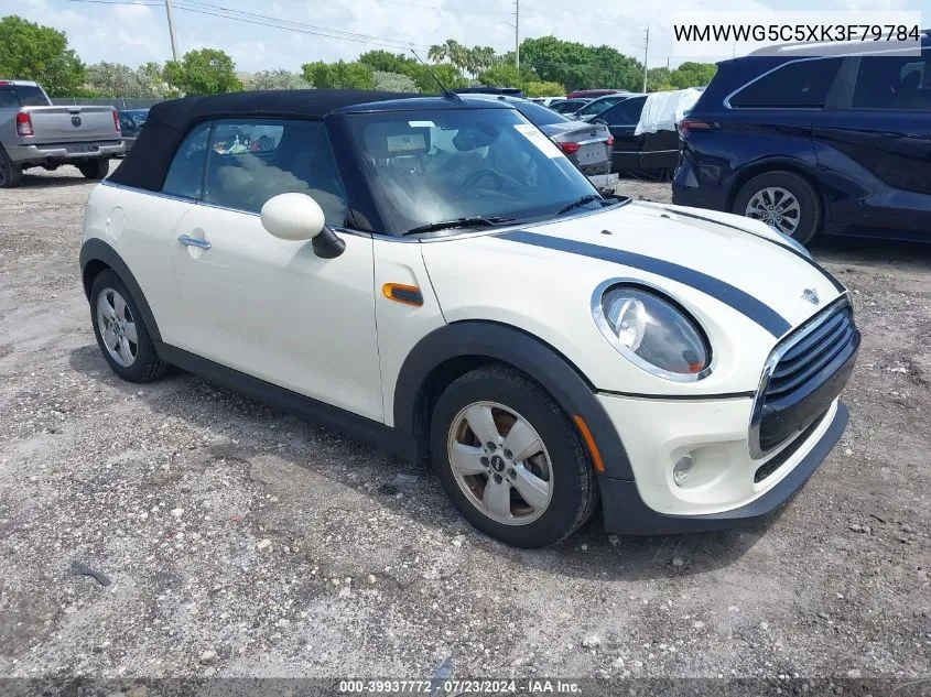 WMWWG5C5XK3F79784 2019 Mini Convertible Cooper