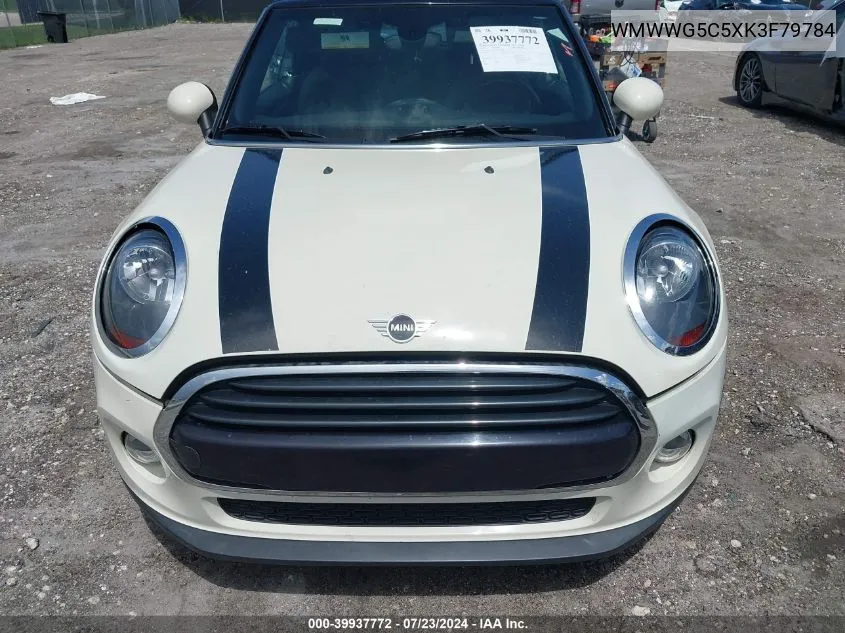 2019 Mini Convertible Cooper VIN: WMWWG5C5XK3F79784 Lot: 39937772