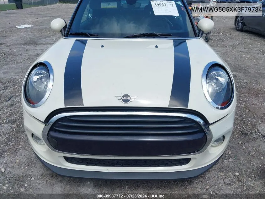 WMWWG5C5XK3F79784 2019 Mini Convertible Cooper