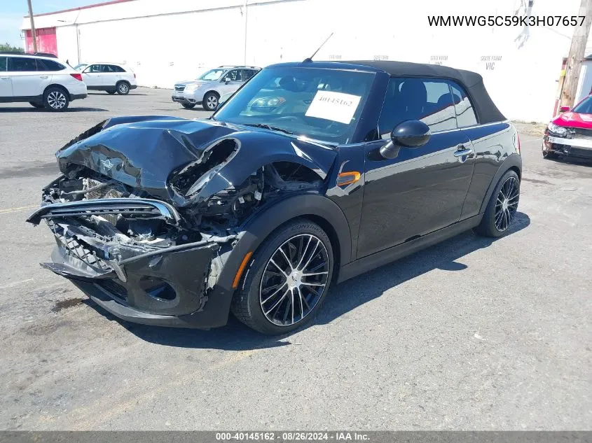 WMWWG5C59K3H07657 2019 Mini Convertible Cooper