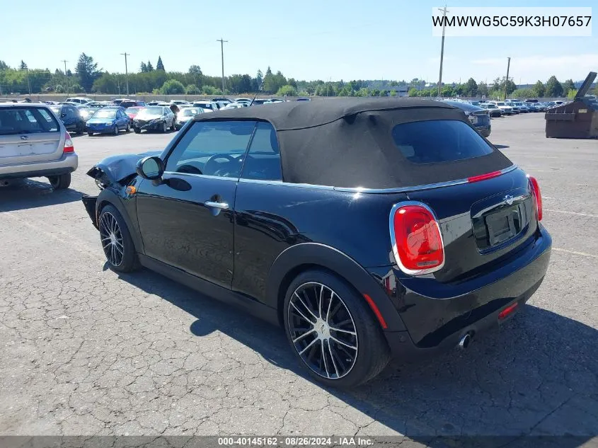 WMWWG5C59K3H07657 2019 Mini Convertible Cooper