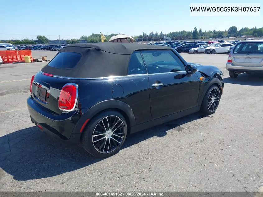 WMWWG5C59K3H07657 2019 Mini Convertible Cooper