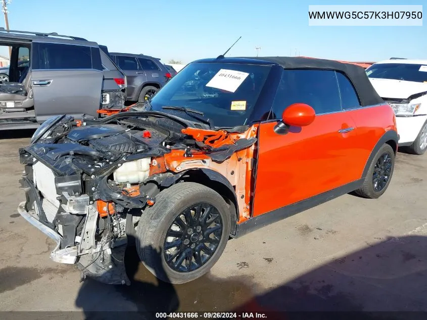 WMWWG5C57K3H07950 2019 Mini Convertible Cooper