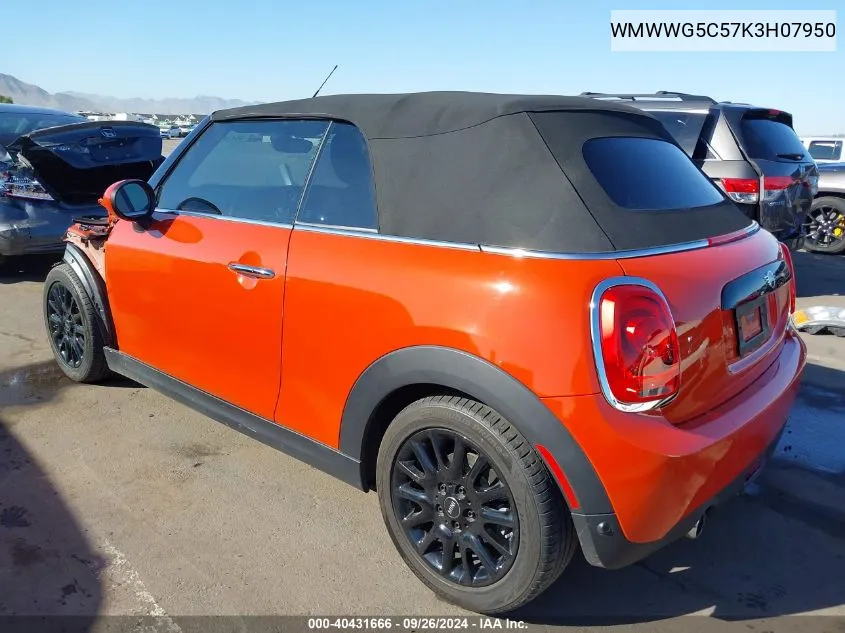 WMWWG5C57K3H07950 2019 Mini Convertible Cooper