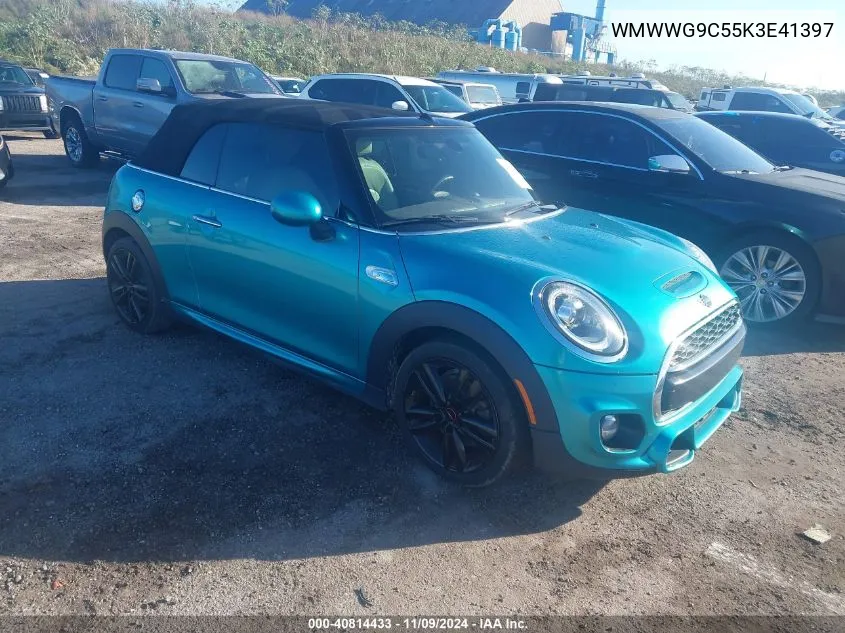 2019 Mini Convertible Cooper S VIN: WMWWG9C55K3E41397 Lot: 40814433