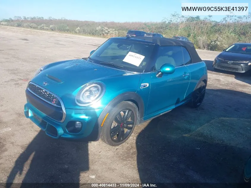 2019 Mini Convertible Cooper S VIN: WMWWG9C55K3E41397 Lot: 40814433