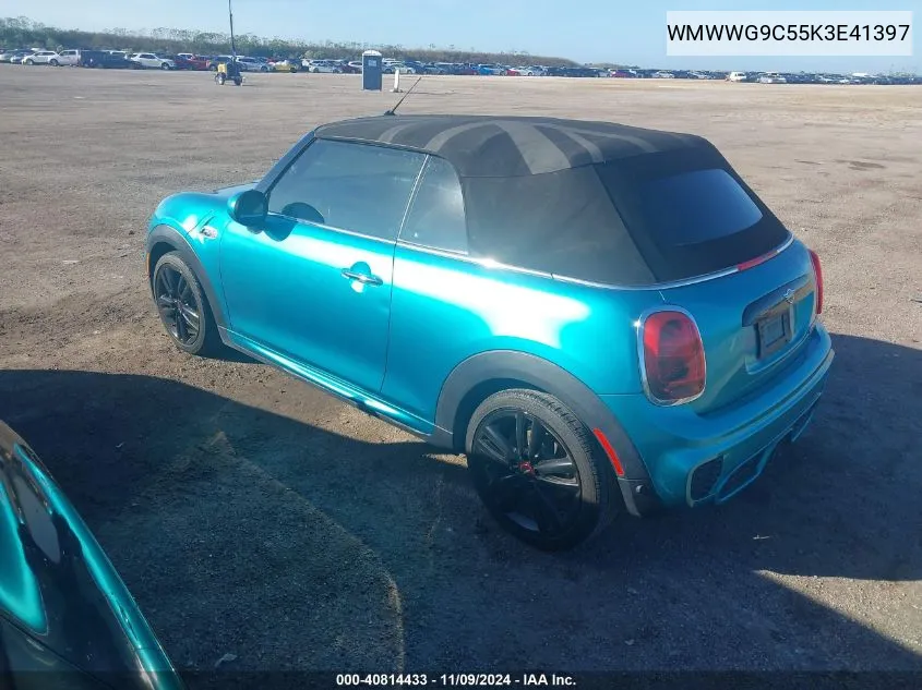 2019 Mini Convertible Cooper S VIN: WMWWG9C55K3E41397 Lot: 40814433