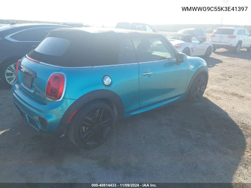 2019 Mini Convertible Cooper S VIN: WMWWG9C55K3E41397 Lot: 40814433