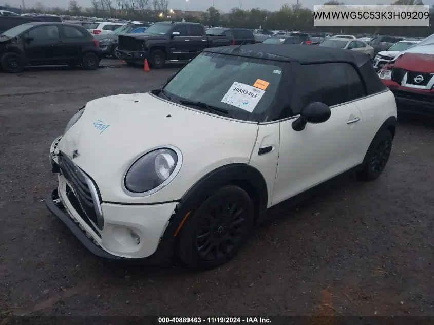 2019 Mini Convertible Cooper VIN: WMWWG5C53K3H09209 Lot: 40889463