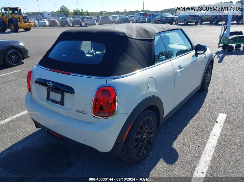 WMWWJ3C06M3M17905 2021 Mini Convertible