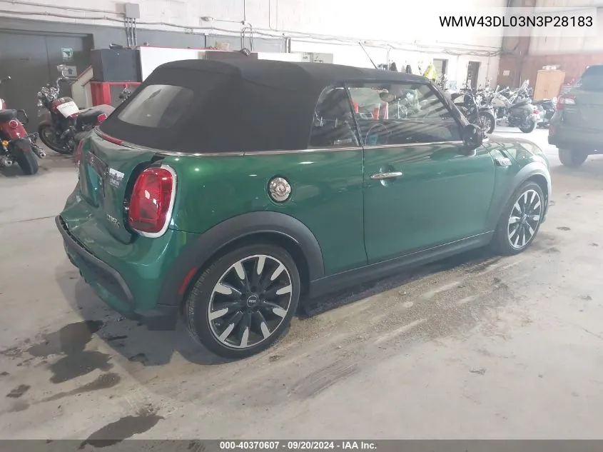 WMW43DL03N3P28183 2022 Mini Convertible Cooper S