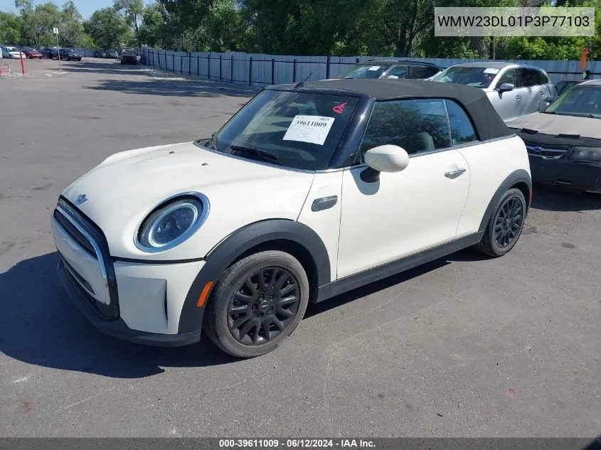 WMW23DL01P3P77103 2023 Mini Convertible Cooper