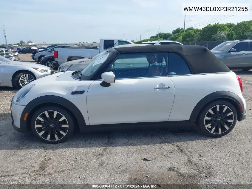 2023 Mini Convertible Cooper S VIN: WMW43DL0XP3R21255 Lot: 39964712