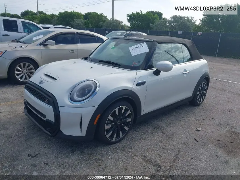 WMW43DL0XP3R21255 2023 Mini Convertible Cooper S