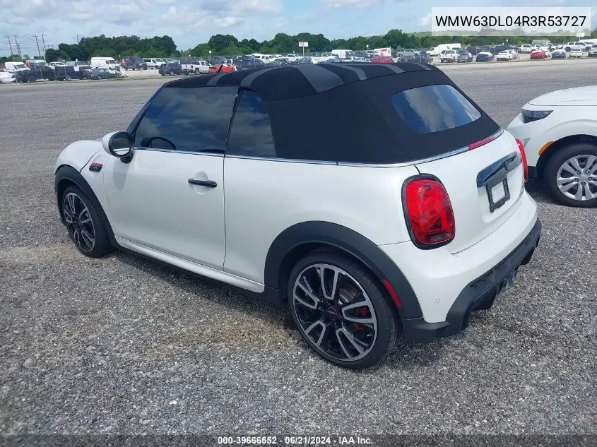 WMW63DL04R3R53727 2024 Mini Convertible John Cooper Works