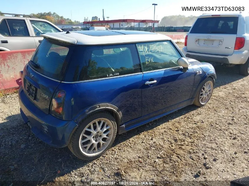 2003 Mini Cooper S VIN: WMWRE33473TD63083 Lot: 40627597