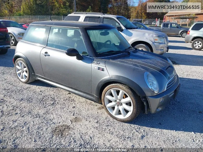 2003 Mini Cooper S VIN: WMWRE33493TD66535 Lot: 40706113