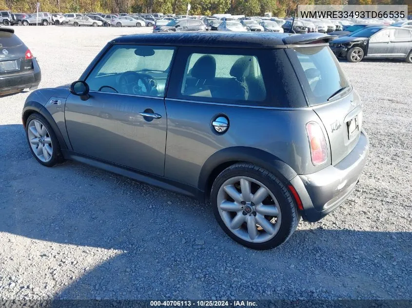 2003 Mini Cooper S VIN: WMWRE33493TD66535 Lot: 40706113