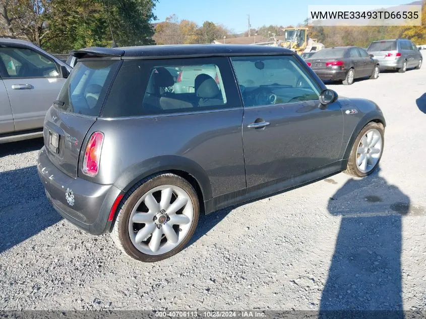 2003 Mini Cooper S VIN: WMWRE33493TD66535 Lot: 40706113