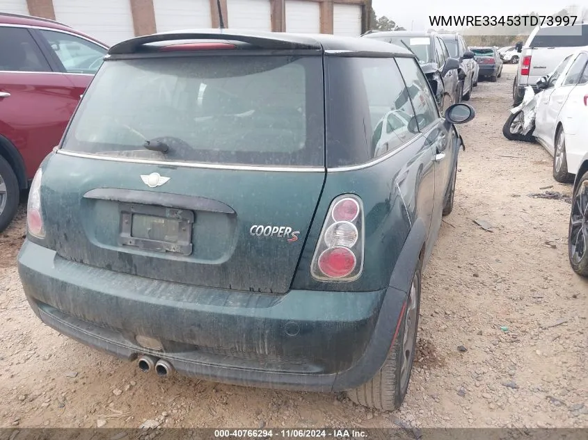 2003 Mini Cooper VIN: WMWRE33453TD73997 Lot: 40766294