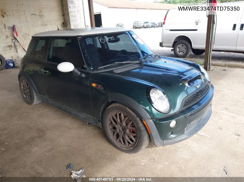 WMWRE33474TD75350 2004 Mini Cooper S