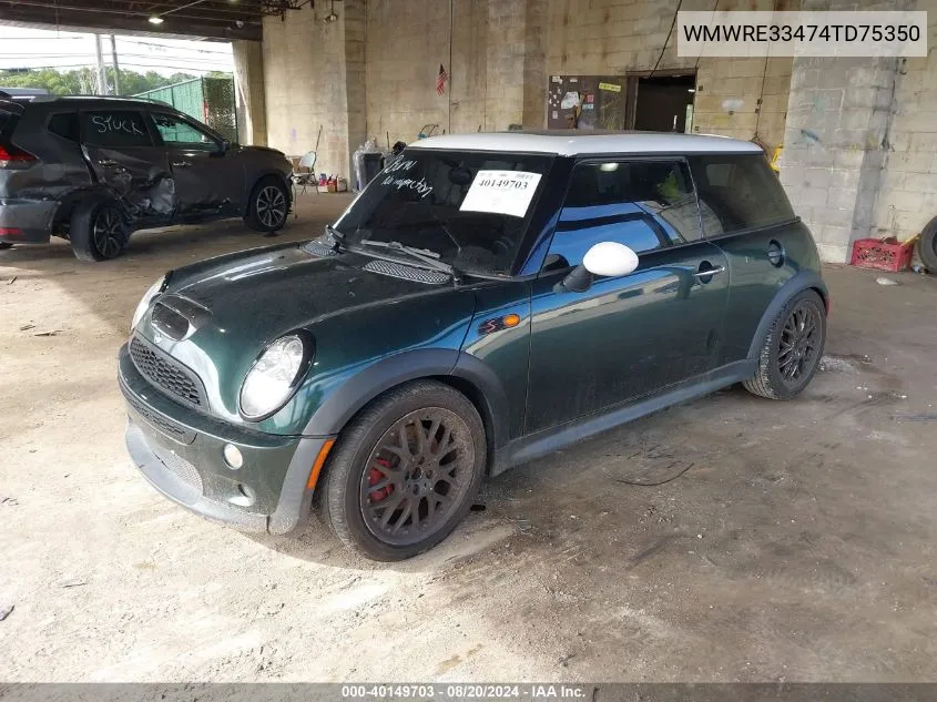 WMWRE33474TD75350 2004 Mini Cooper S